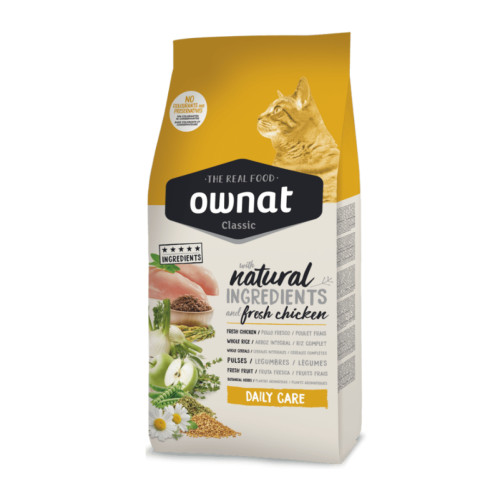 CROQUETTE OWNAT CHAT DAILY CARE 1.5 KG
