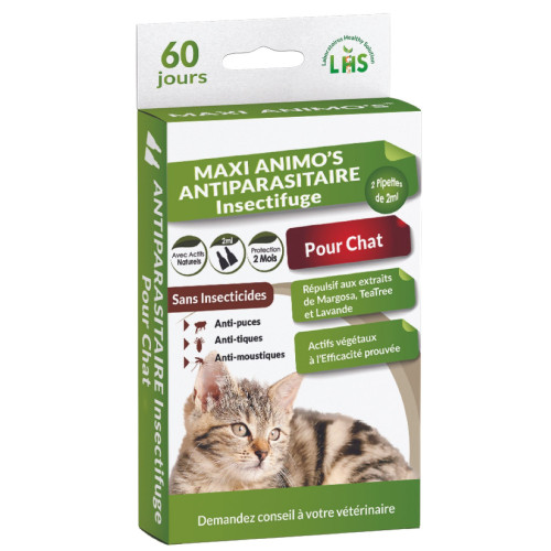 PIPETTE ANTI PUCE CHAT 2 * 2 ML