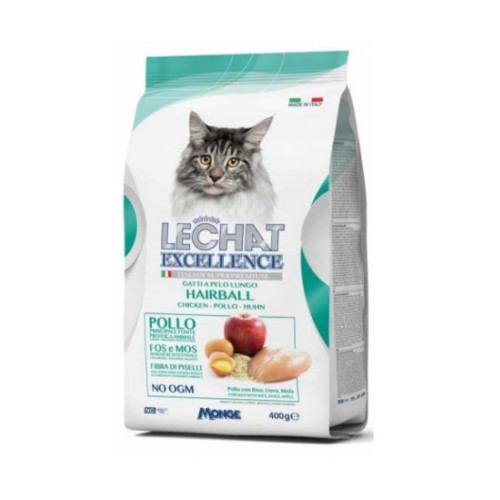 CROQUETTE CHAT LECHAT EXCELLENCE HAIRBALL 400 GR